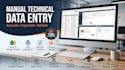 do accurate manual technical data entry for websites and cms