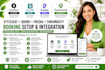 do styleseat squire fresha turismocity setup and integration and customization