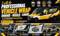 do professional vehicle wrap, signage, decal and livery