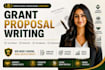 write a grant proposal with grant research and grant application