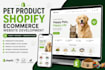 pet product shopify ecommerce website development