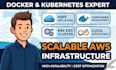 setup AWS cloud, docker, kubernetes, and automated devops ci cd pipelines