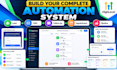 build your gohighlevel CRM sales funnel and automation