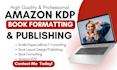 kindle paperback formatting ebook layout design amazon kdp ebook formatting