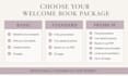 design a custom airbnb welcome book and guest guide