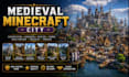create custom medieval minecraft city kingdom castle and rpg map pack game city
