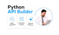 build python rest API and graphql apis with ai integration