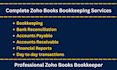 do zoho books bookkeeping, cleanup and reconciliation