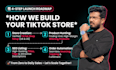 do tiktok shop setup dropshipping store and product listing