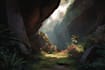 create environment concept art and background