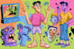 draw cartoon style illustration