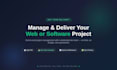 manage and deliver your web or software project with my dev team