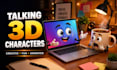 create 3d ai cartoon animation videos