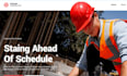 create roofing website, construction, plumbing, roofing website