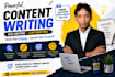 do engaging SEO content writing and sales copywriting
