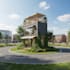 design futuristic container homes, stores and commercial buildings