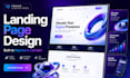 design conversion focused website UI UX in figma