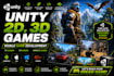 build unity 2d game, unity 3d game, mobile game development, unity game level