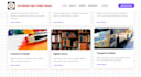 build a custom website with an admin portal
