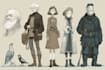 character concept art and character design