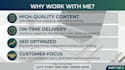 write high quality articles and blog posts