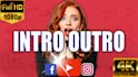 create youtube intro video or trailer in 4k quality
