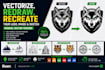 vectorize, redraw, recreate your logo, image