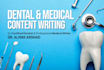 write professional dental articles and website content