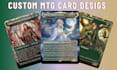 create custom mtg card alter tcg illustration edh commander anime mtg fan art