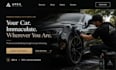 wix car detailing website squarespace mobile auto detailing website