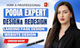 set up podia, teachable and build a professional online course website