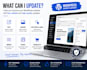 update text, images and content on your wordpress website