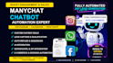 build manychat instagram dm automation for lead generation