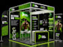 do trade show booth design, exhibition graphics and backdrops