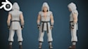 create low poly game npc characters with rigging and animation in blender