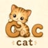 create cute animal illustrations  alphabet learning books