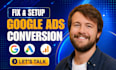 fix or setup facebook pixel google analytics,  ecommerce conversion API tracking