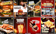 design professional restaurant and food social media posts