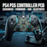 design ps4 ps5 game controller pcb, schematic and embedded firmware