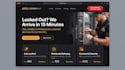 design a locksmith handyman website landing page with booking
