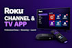 setup a professional roku channel and roku TV app