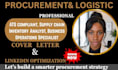 do professional warehouse resume ,logistic resume, procurement director