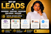 set up leads in qickbase zoho CRM salesflare real  geeks and dotloop
