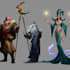 dnd character art and dnd character art