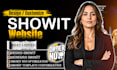 design,redesign and customize showit webite, showit template wth blog and SEO