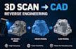 reverse engineer your 3d scan into a professional cad model