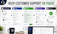 handle ecommerce customer support and order management