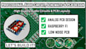 design, review and test analog pcb and amplifier pcb