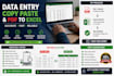 reformat, clean, and convert pdf to excel with exact layout