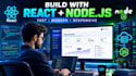 develop a custom full stack web application using react and nodejs